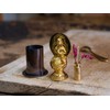 Buddha 大日如来 [Small 6.8 cm (Gold Plated) 仏師: Takeshi Watanabe (Matter