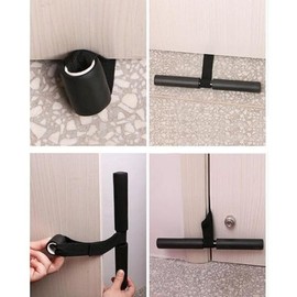 Door Sit Up Bar,Strengthen Muscles Portable Reused Strong Load Bearing Sit Up Assistant Device Increase Body Flexibility for Office for Travel
