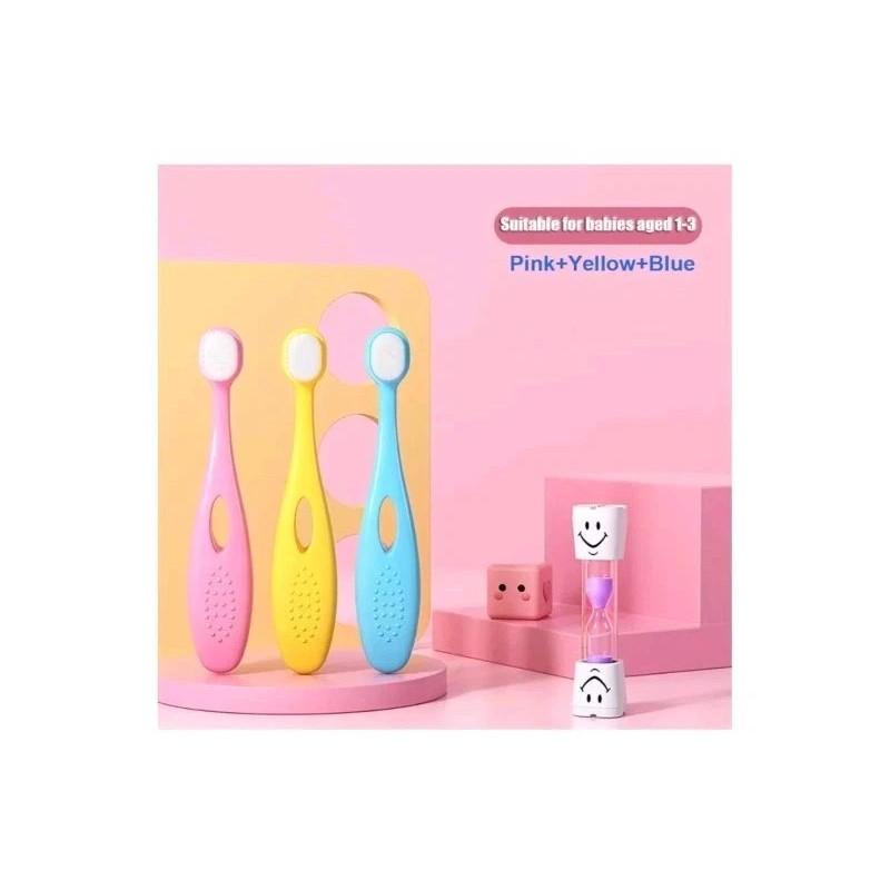 EasyHonor Baby Toothbrush for Age 1-3 Years Old, Extra Soft