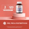 Prebioticos Probioticos Y Postbioticos Megabiotic 120 Caps Sabor Sin sabor