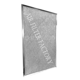 2-Pack Air Filter Factory 9-1/2 X 11-3/4 X 3/8 Inches Range Hood Aluminum Grease Filters