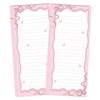 100pcs Pink Bow Notepad Bowknot List to-Do Paper Pad 3.2x7.5