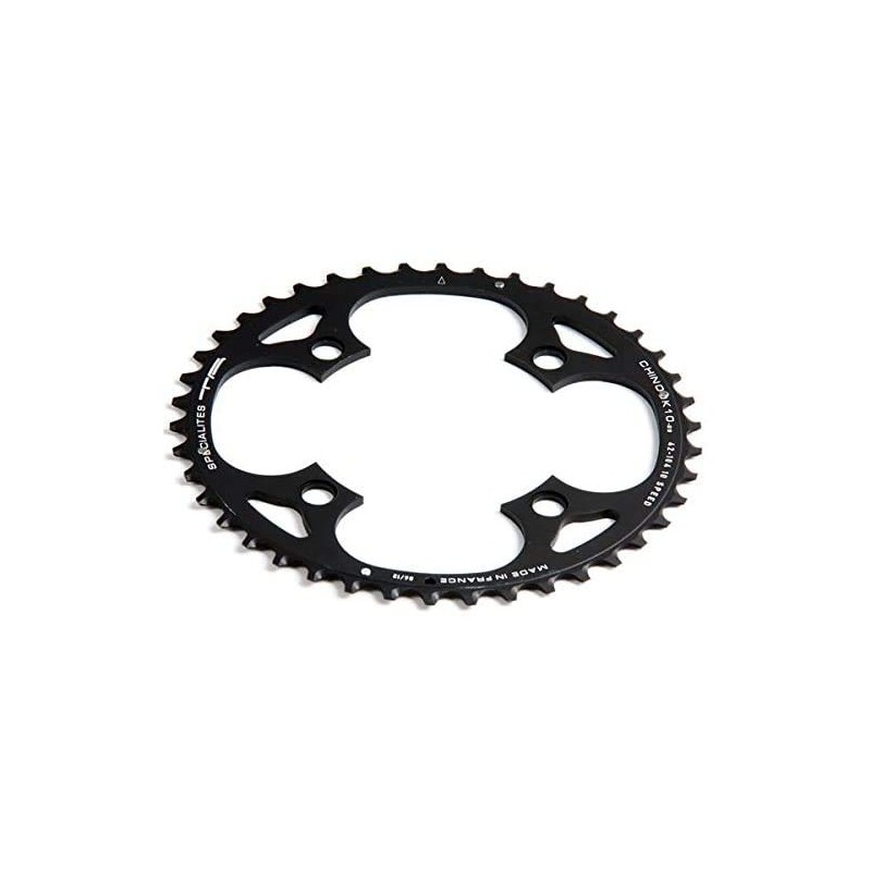 Spécialités TA Unisex's Chinook 104/64pcd 4 Arm 10/11 Speed Chainring,