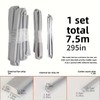 3-Piece TPU Sliding Window Seal Strip Set for Wind, Dust
