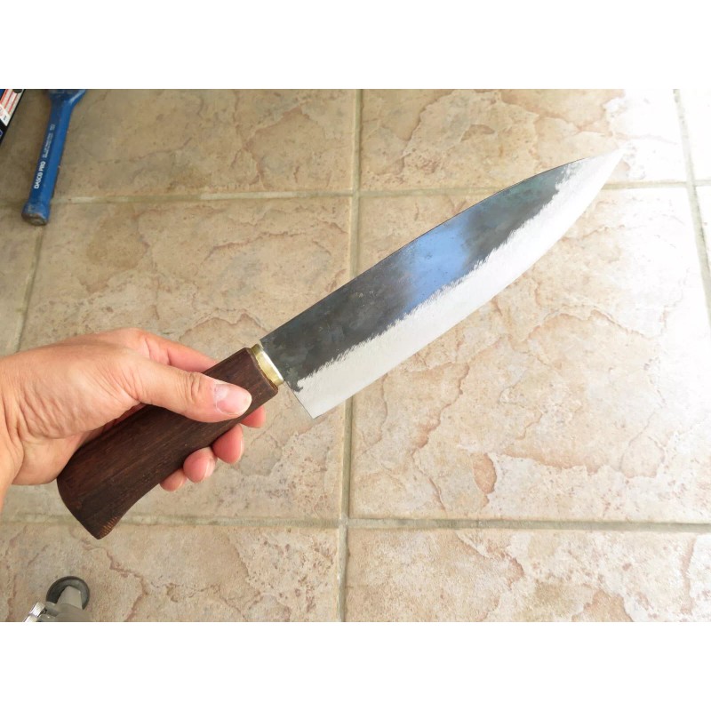 Crude - 8 Inch Premium Chef Knife , Carbon Steel,