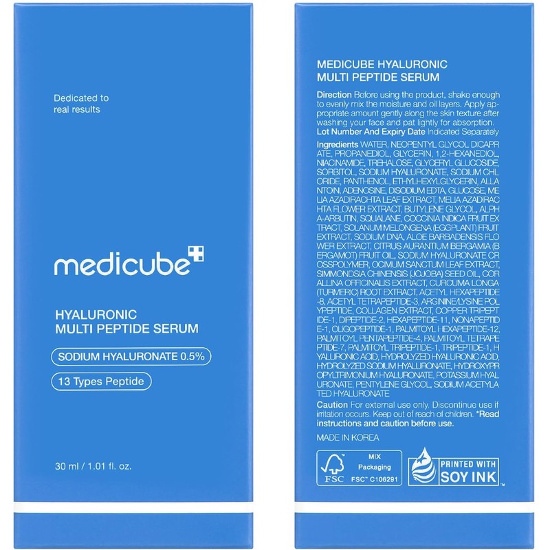 Hyaluronic Multi Peptide Serum by Medicube for Women - 1.01