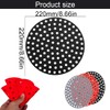 Mats for Air Fryer, Pack of 3 Reusable Air Fryer