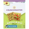 CRUNCHMASTER Salt & Pepper Avocado Toast Crackers, 3.54 OZ