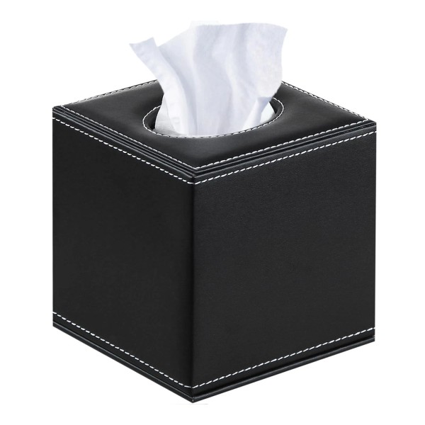 Yapishi Leather Tissue Box Cover Square,Upgrade 99% Compatible Large Size,Modern