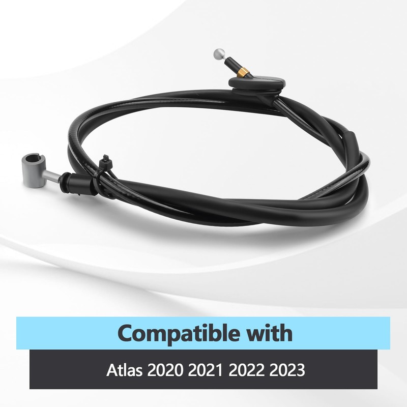 Hood Release Cable Compatible with Atlas 2020 2021 2022 2023