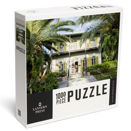 Lantern Press 1000 Piece Jigsaw Puzzle, Key West, Florida, Hemingway House, Photography A-93050