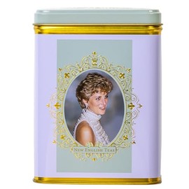 New English Teas Princess Diana Gift Tea Tin with 40 English Breakfast Teabags