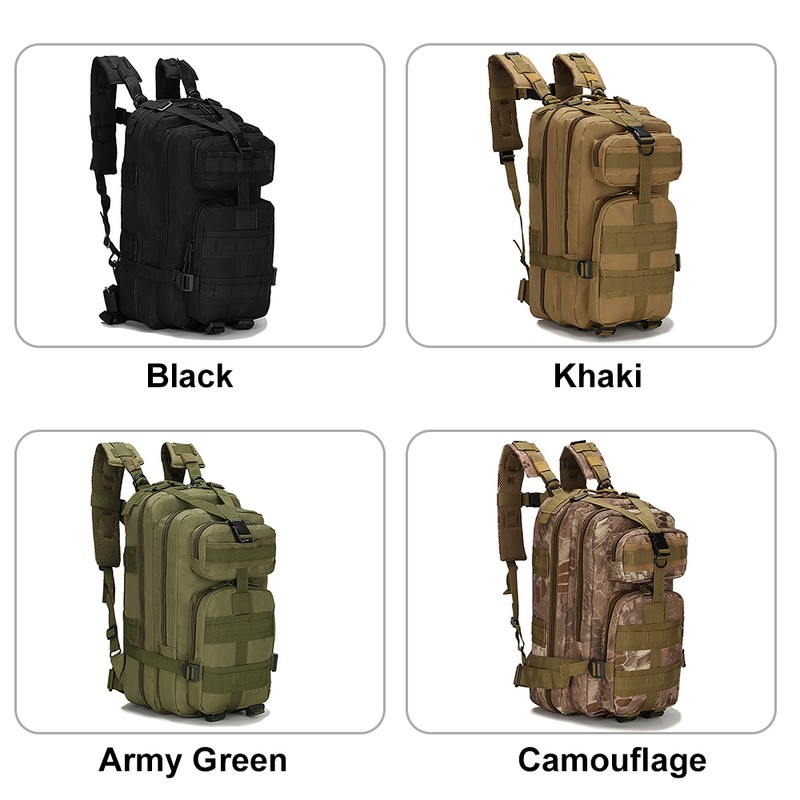 Outdoor Tactical Backpack Molle Assault Pack for Camping Hiking Backpacking