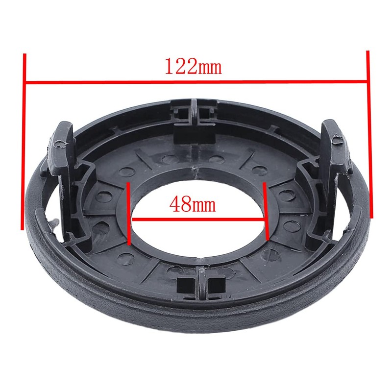 12 Sets Spool Cover Cap Spring Eyelet Sleeve Compatible with