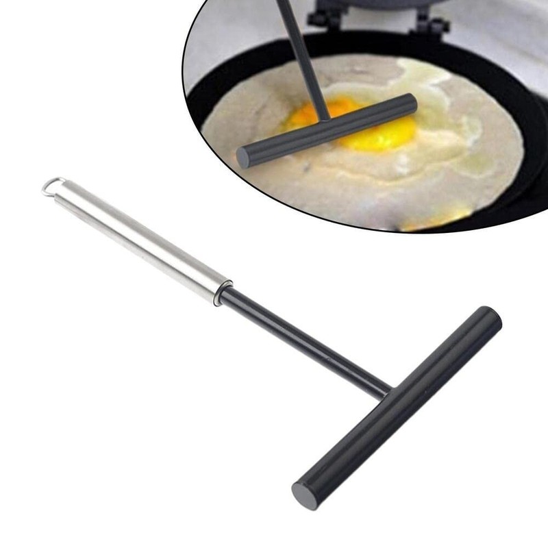 2 Pack T Shape Stainless Steel Batter Spreader Scraper with
