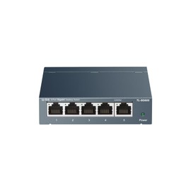 TP-Link 5-Port Switching Hub 10/100/1000Mbps Gigabit Metal Enclosure No Setting Required TL-SG605
