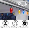 Benvo Upgraded String Light Siding Clips Sliding Hooks Light Hanging