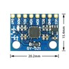 ARCELI 3 x GY-521 MPU-6050 Module, 3-Axis Gyroscope and Accelerometer