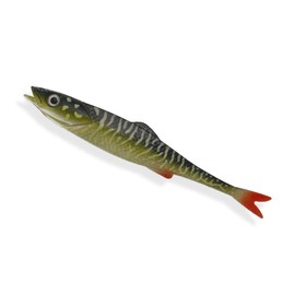 LMAB Finesse Filet 7 cm, 11 cm, 15 cm - Rubber Fish Dropshot Fishing Lure - Rubber Bait for Pike, Perch & Zander - Pike Bait Perch Bait Zander Bait - Artificial Bait (Roach, 15 cm)
