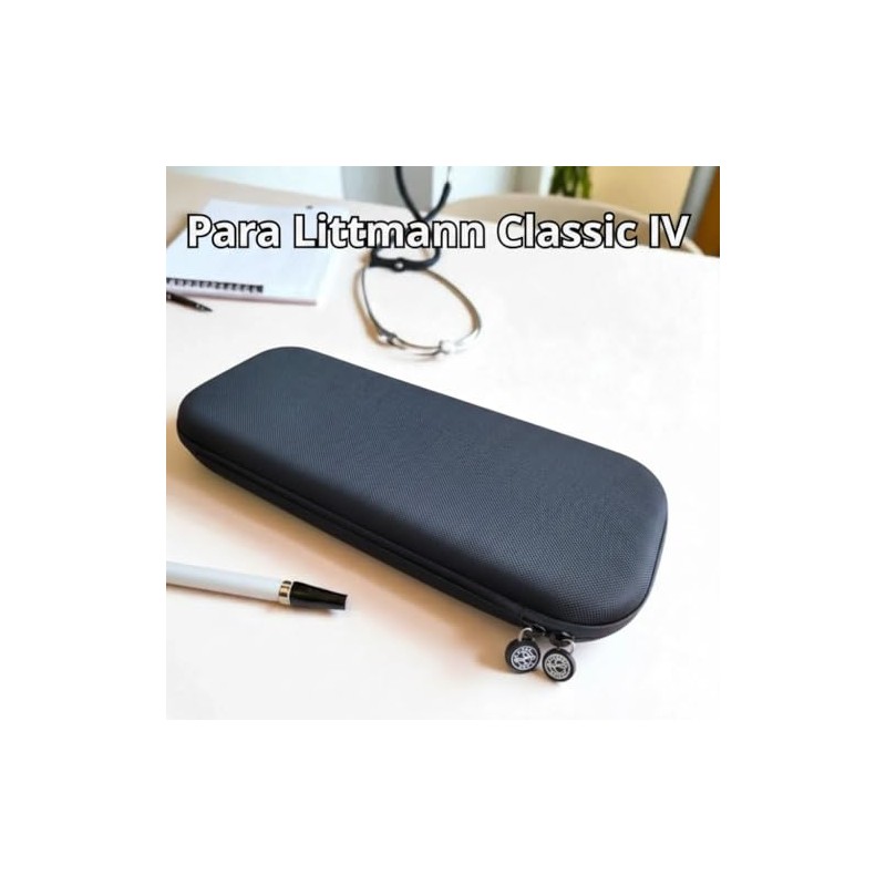 Estuche Rígido Para Estetoscopio Cardiology Iv Funda Protectora Portátil Profesional