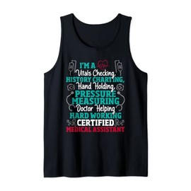 Certified Medical Assistant - Vital Checking Nurse Life CMA Tank Top