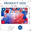 Mocsicka Independence Day Background July 4th Patriotic Photography Backdrop 4th