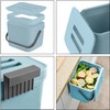 LALASTAR Kitchen Compost Bin, Hanging Trash Can with Lid for