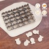 Gold Fish Cracker Cutter, 25 Cavity Fish Cookie Cutter with