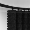 100% Blackout Accordion Room Divider Curtains - with Flexible Ceiling