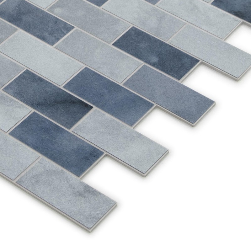 10-Sheet Subway Peel and Stick Backsplash Tile, 11.3" x 10.8"