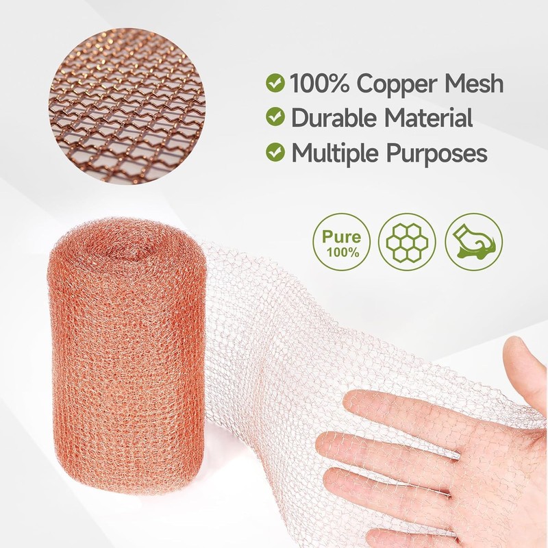 6 m anti-snail copper wire mesh