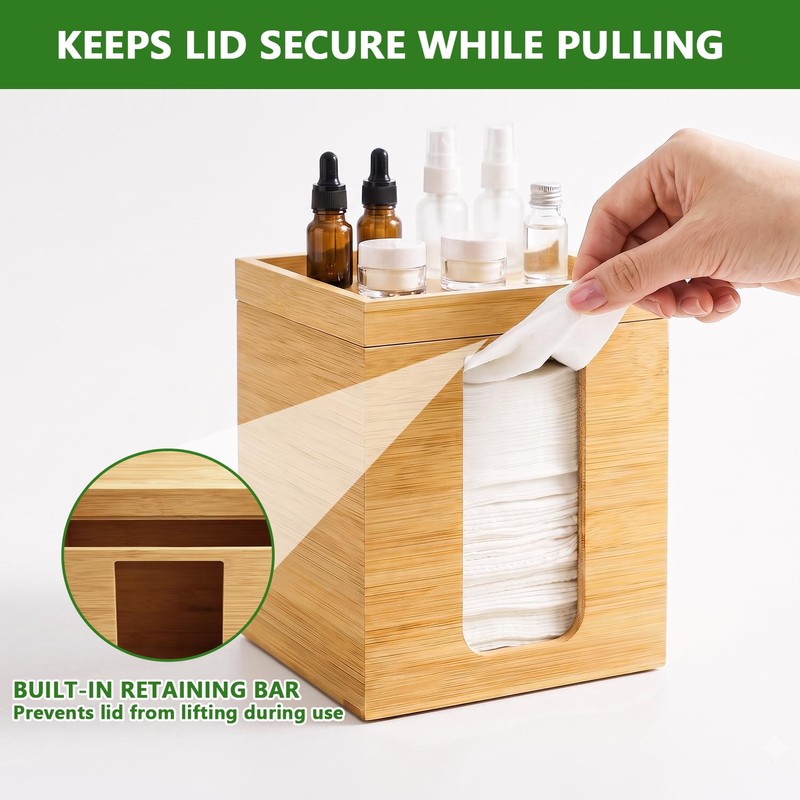 Disposable Face Towel Holder Compatible with Clean Skin Club Towels