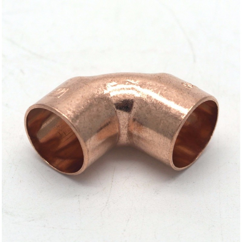 10mm End Feed Copper 90° Elbow 1 x Pack of