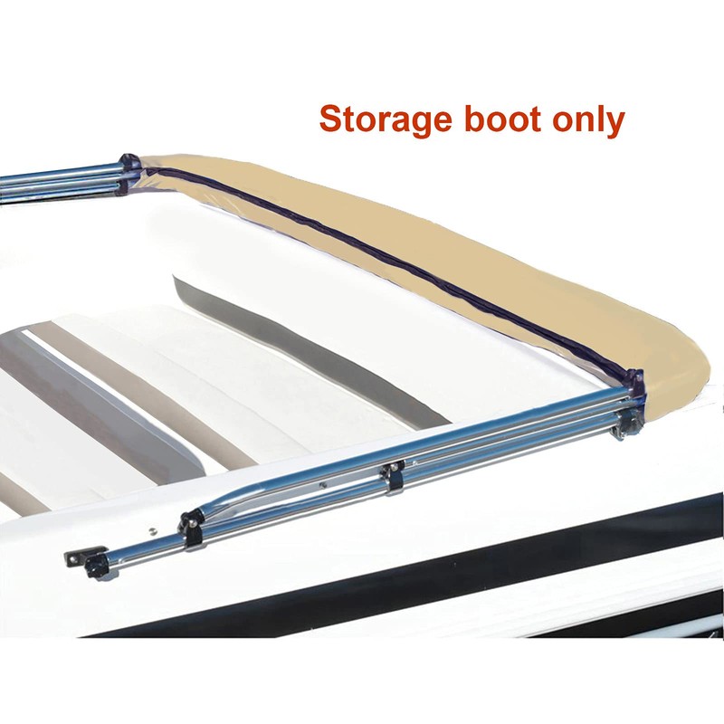 Savvycraft Bimini Top Storage Boot 54"-60" Width Beige Color, Waterproof