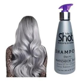 Shampoo Matizador Cabello Canas Platino Kolor Shot 300ml