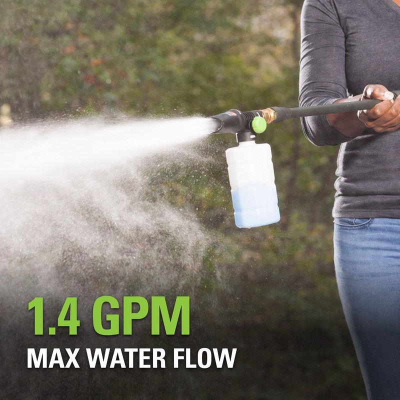 Greenworks High Pressure Soap Applicator Universal Pressure Washer Attachment