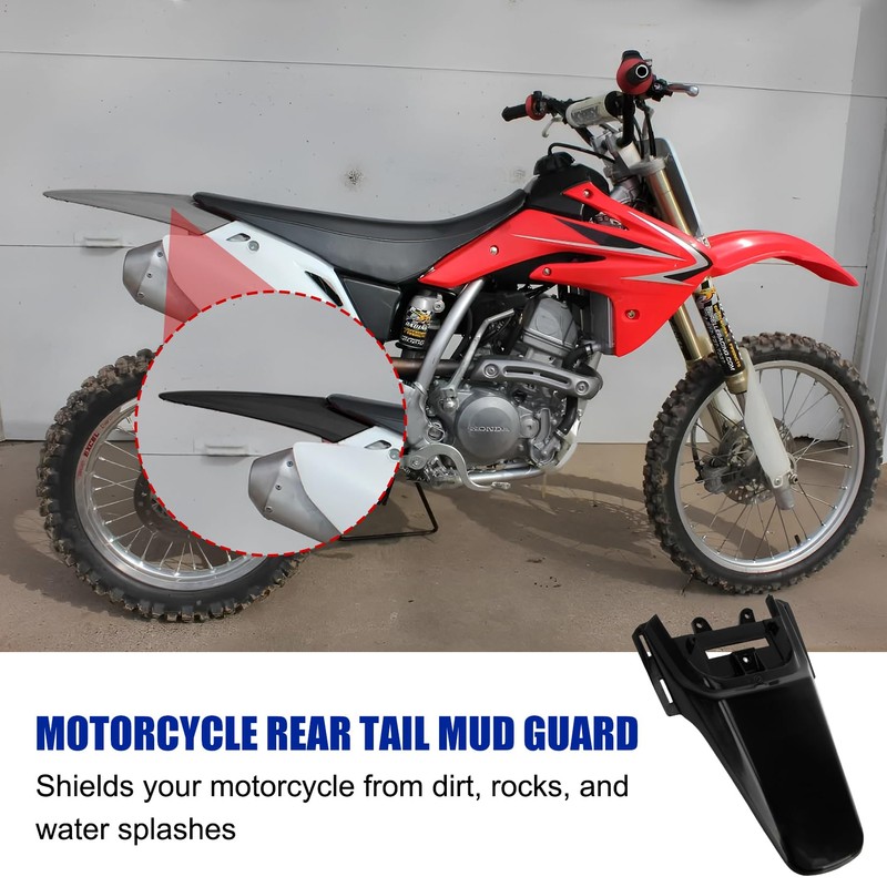 PSLER Motorcycle Rear Mudguard Fit for CRF50 XR50 110 125CC