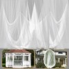 65x10ft Extra Large Mosquito Net, Mesh Netting for Garden Skin