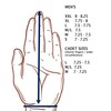 CaddyDaddy New Claw Max White Golf Glove for Men Synthetic,