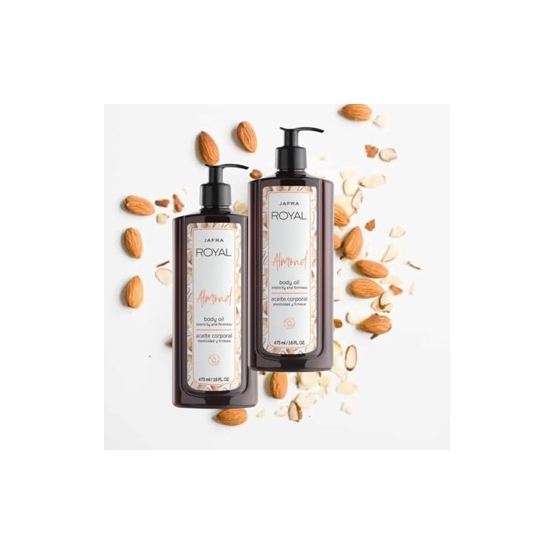 Duo Aceites Corporales Almendras Vitamina Jafra Royal Almond