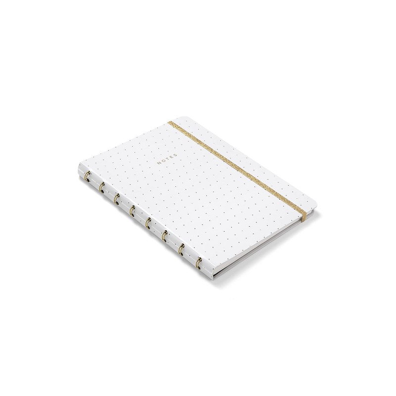 Filofax Moonlight A5 Refillable Notebook White 179520