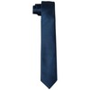 DonDon Mens Handmade Silk Look Ties 6cm, midnight blue