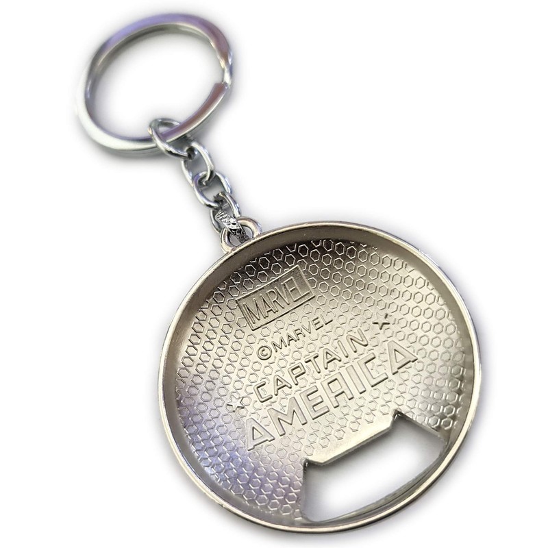 LizMatech. Captain America Shield Keyring Bottle Opener Captain America's Bottle