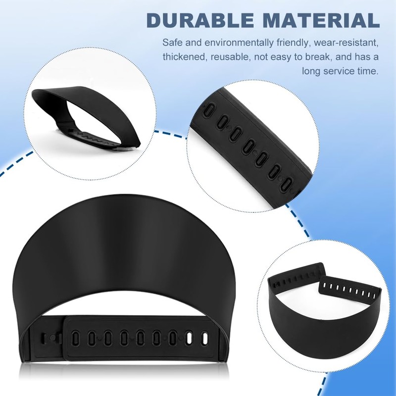 QOONESTL Hat Shaper Band, 1 Pack Hat Bending Strap, Snap-on