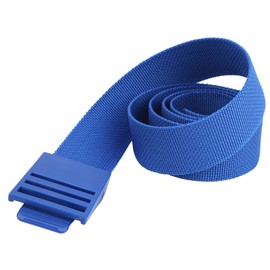 150CM Durable Diving Weights Belt Nylon Webbing Waist Belt with Plastic Buckle AccessoryBlue