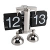 Retro Digital Flip Down Clock Flip Desk Clock Mechanical Battery