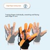 Right Hand Rehabilitation Robot Glove Accelerate Recovery Resin Fiber Finger