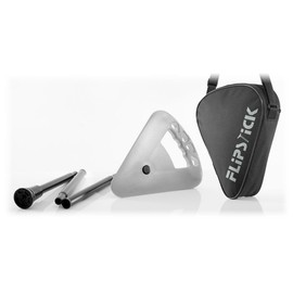 Flipstick Folding Seat Stick Short White