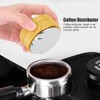Height Adjustable Stainless Steel Coffee Power Tamper Distributor Leveler Tools