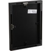Fineline Picture Frame Color: Black, Size: 18" x 24" Frame/None